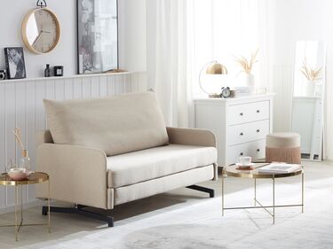 2-seters sovesofa beige BELFAST