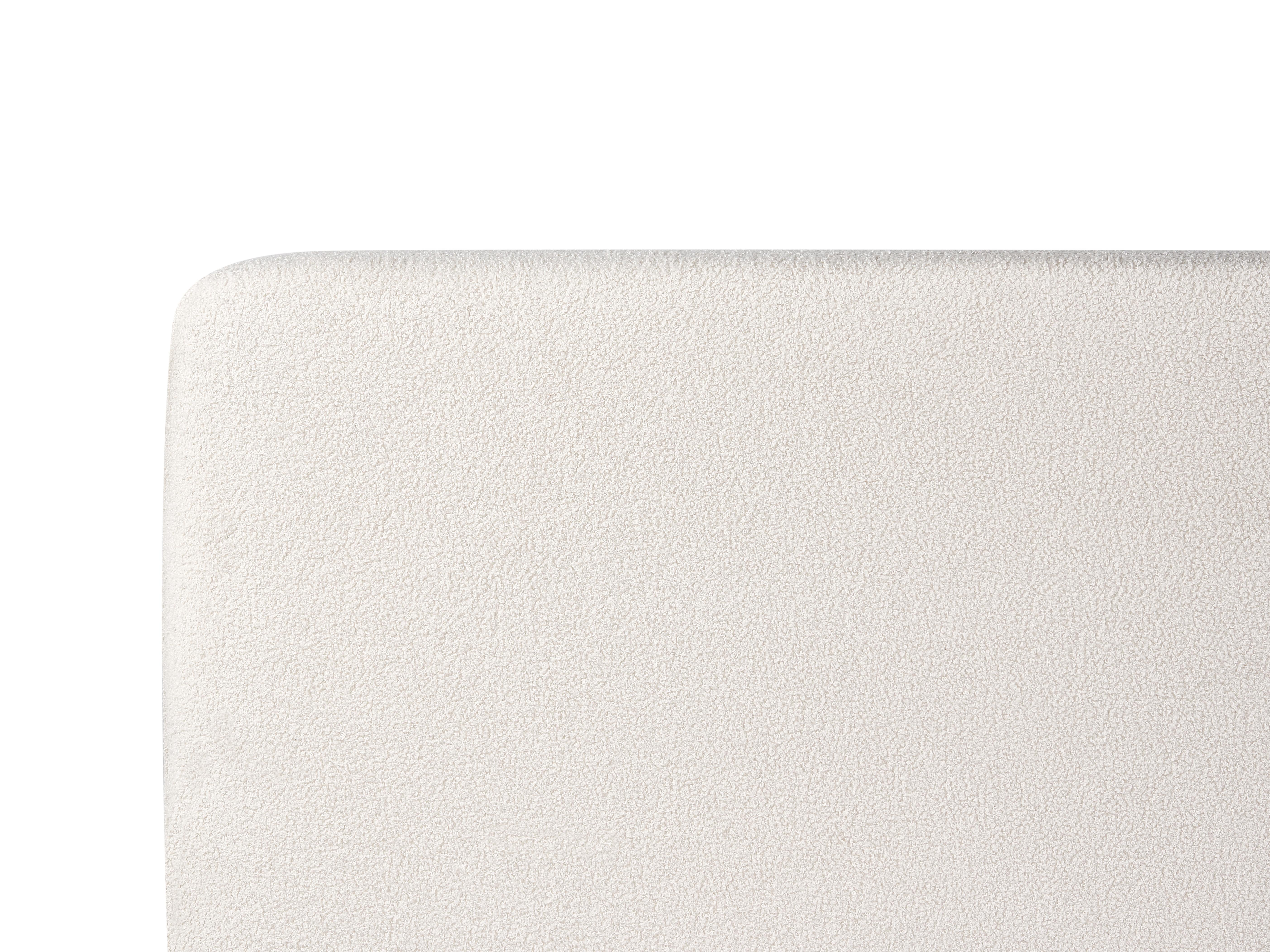 Ottoman Bed BRENON Boucle Off-White 140 x 200 cm (EU Double)_1055934