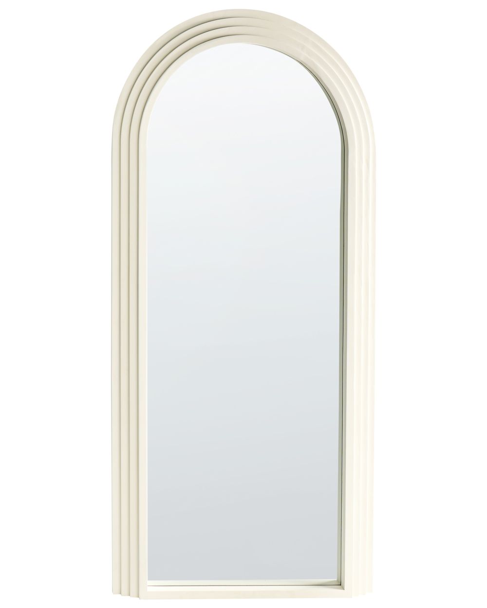 Wall Mirror DIJON 80 cm 170 cm Wood Off-White