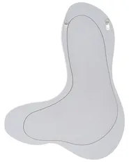 Lustro ścienne GUICLAN 61 cm 83 cm Biały_1003341