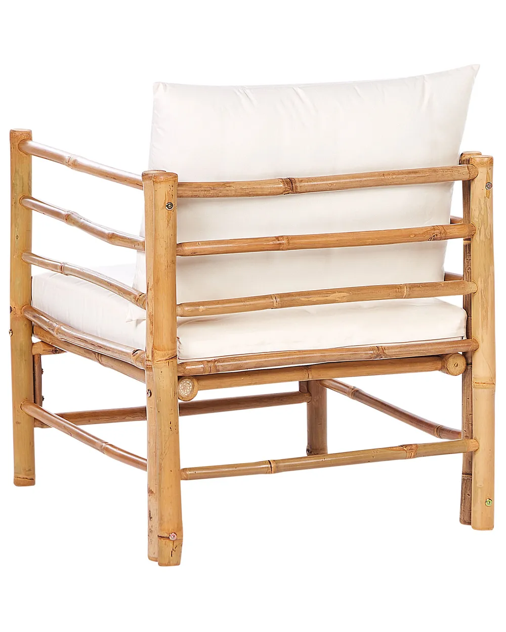 Garden Armchair CERRETO Bamboo Off-White_909434