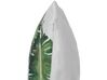 Set of 2 Cushions Palm Leaf Pattern 45 x 45 cm White DIANELLA_770924