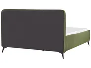 Bed Boucle VALOGNES 160 x 200 cm (EU King Size) Dark Green_930551