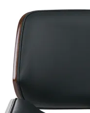 Desk Chair TOTOWA Faux Leather Black_1131841