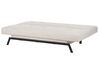 Fabric Sofa Bed Off White LEEDS_923263