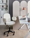 Desk Chair Boucle Off-White MORAGA_932390