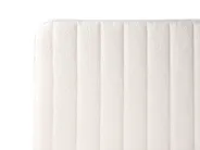 Lit avec sommier Bouclé LUNAN 120 x 200 cm Blanc cassé_1025659