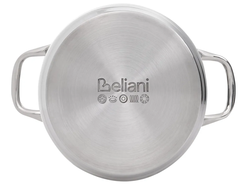 7 Piece Pot Set PRIMECOOK Stainless Steel Silver_1043298