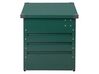 Garden Storage Box 132 x 62 cm Green CEBROSA_717691