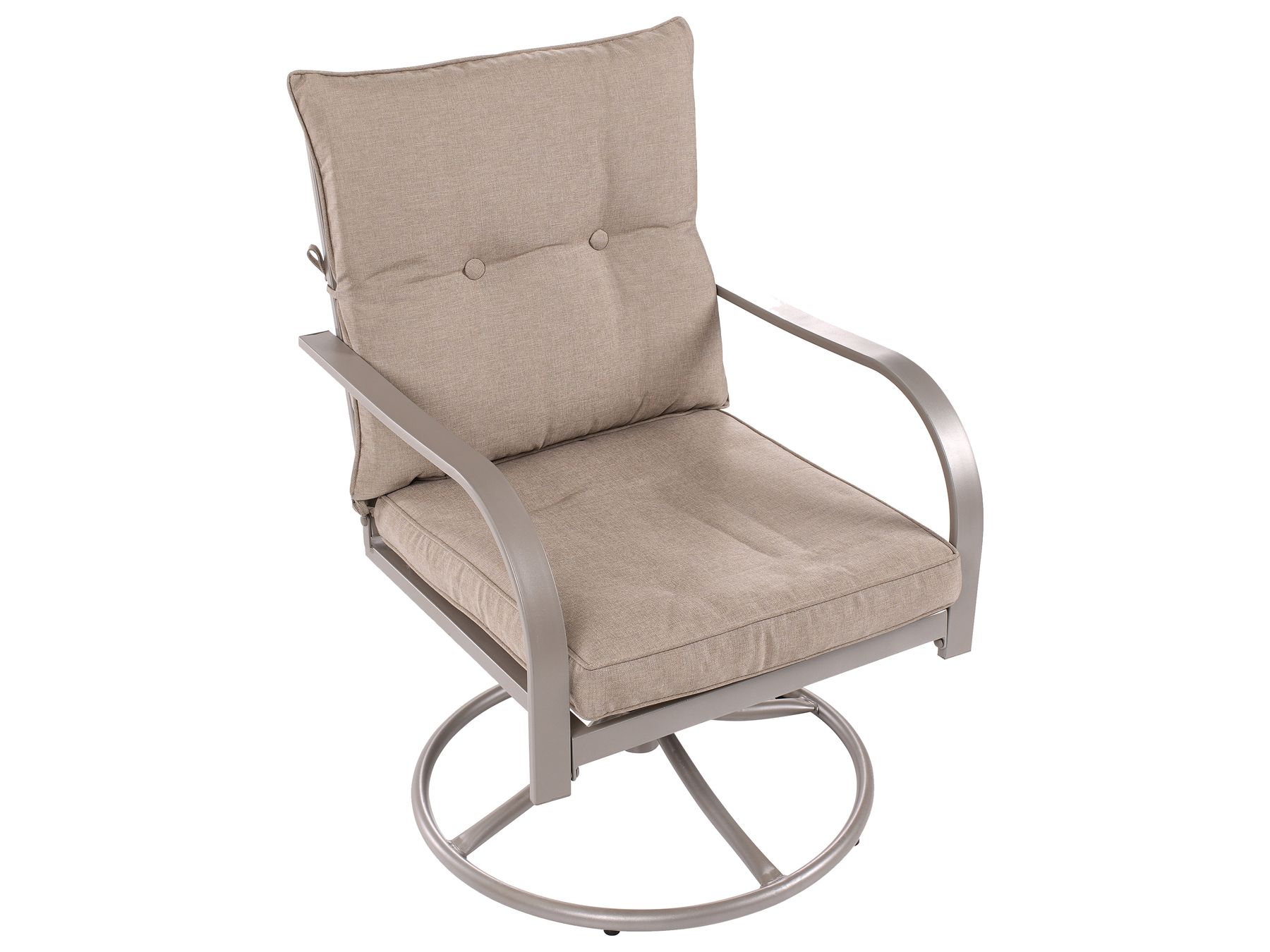 Zestaw ogrodowy 4-osobowy ze stolikiem beżowe MESTRINO_970740