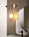 Lampa ścienna AUROUE Metal Złoty