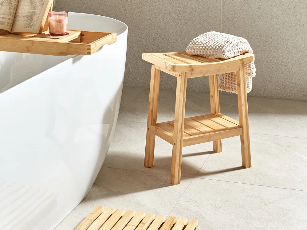 Tavolino TREMONT Legno di bambù Marrone chiaro