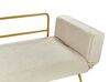 2-Sitzer Schlafsofa Stoff beige SAARELA_932774