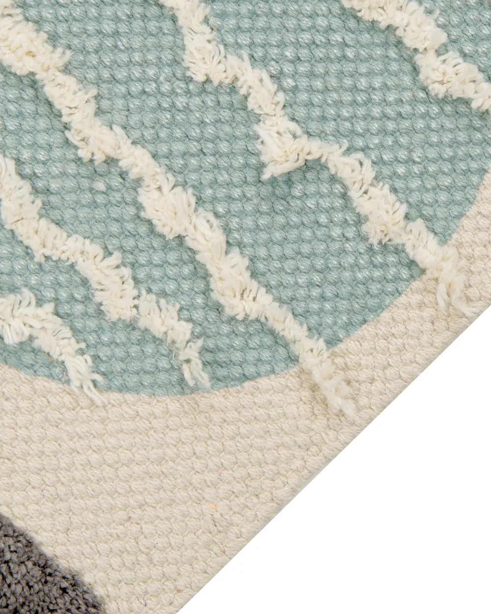 Kids Rug BLANG Beige 80 x 150 cm Cotton_864133