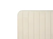 Letto Velluto LUNAN 180 x 200 cm Beige chiaro_929279