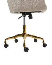 Desk Chair PALMDALE Boucle Light Beige_1010229