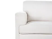 Sofa 2 Seater LOUSTO Fabric Light Beige_1043913