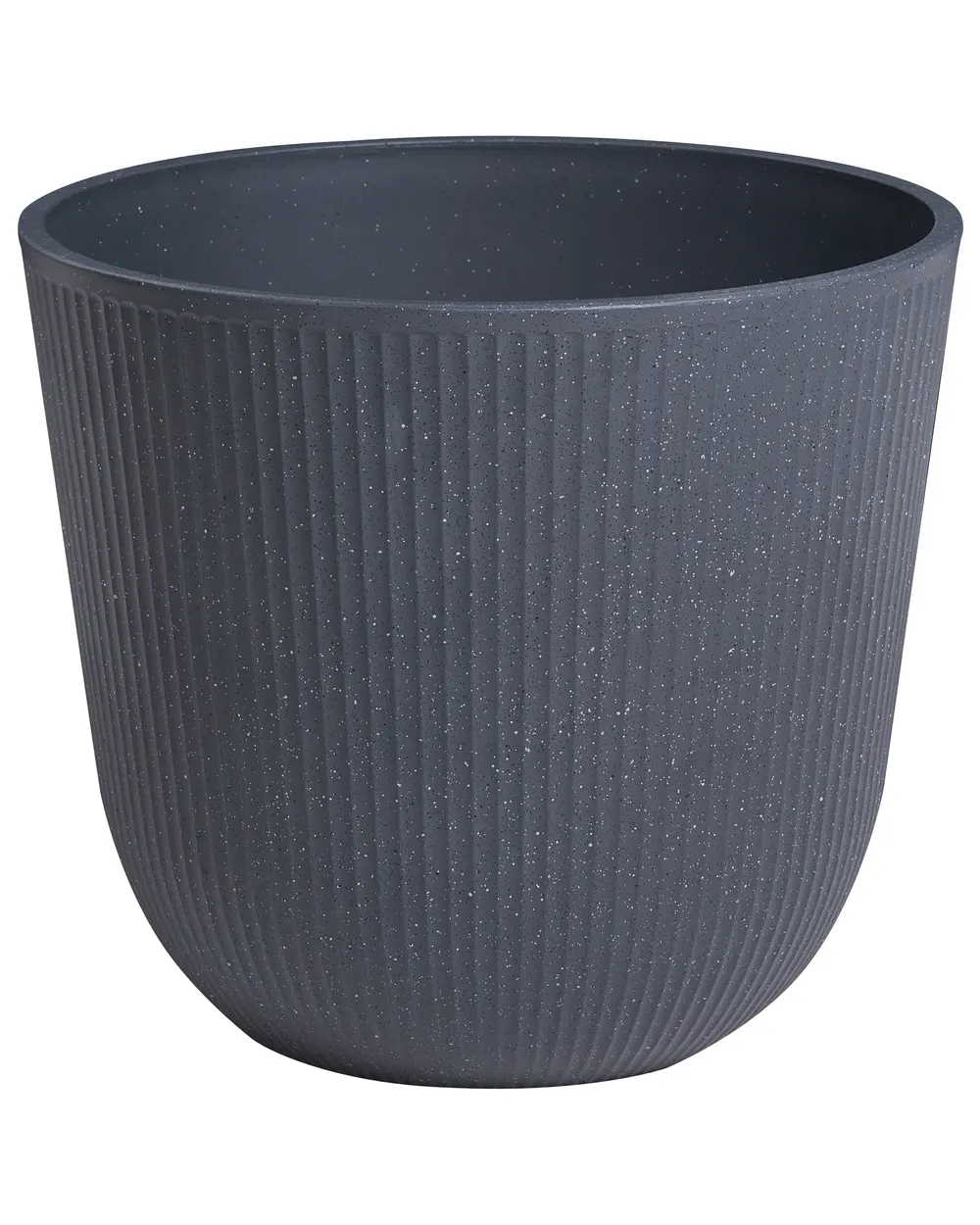 Kétdarabos virágcserép szett DRABA 44 cm Fekete_1123640