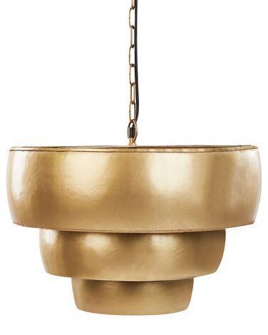 Metal Pendant Lamp Gold MBANGO