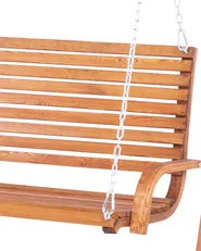 Huśtawka ogrodowa NOVARA Drewno modrzewiowe Brązowy_732026