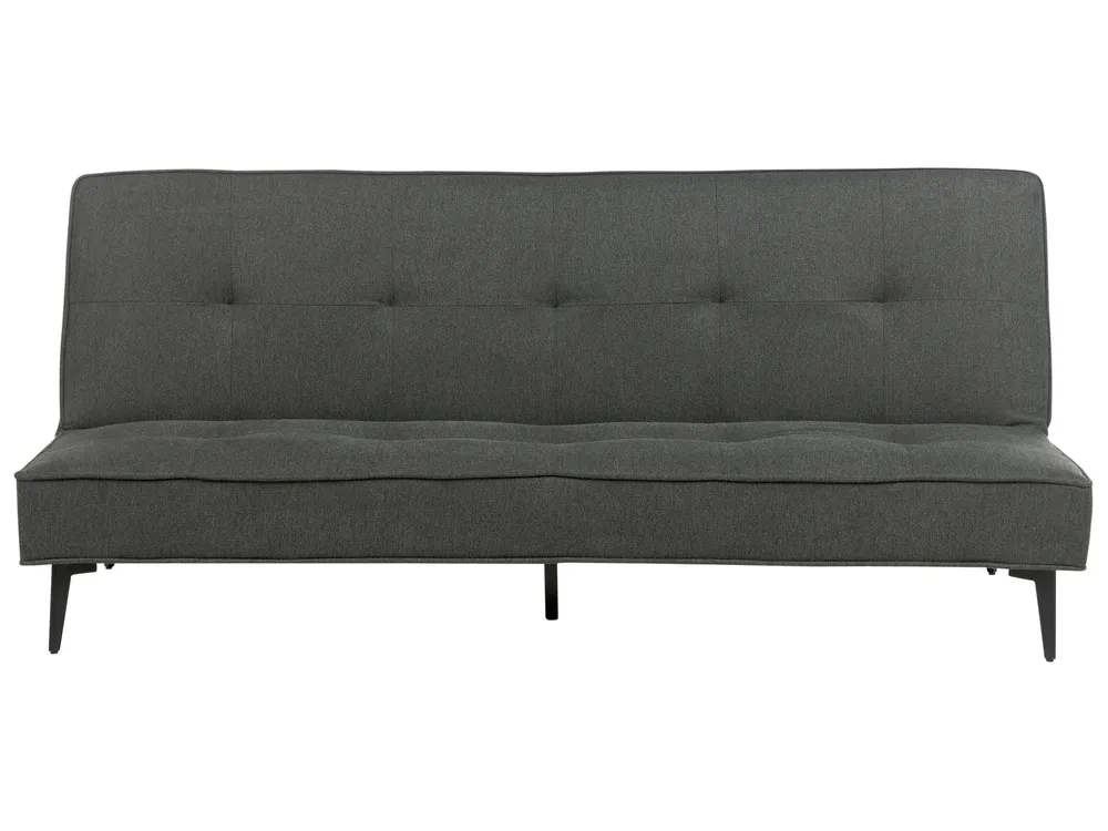 Sofa Bed 3 Seater ESSVIK Fabric Dark Grey
