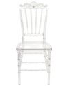 Set of 2 Dining Chairs Transparent MENDON_929345