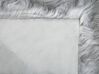 	Manta de acrílico gris claro 200 x 220 cm DELICE_787364