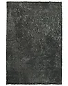 Alfombra de pelo largo EVREN Gris oscuro 140 x 200 cm