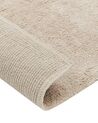 Tappeto cotone beige e multicolore 140 x 200 cm BOLAT_840000