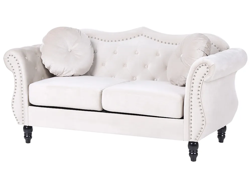 Sofa dla 2 osób SKIEN Welur_1170625