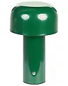 Wireless LED Table Lamp BESOS with Dimmer Metal Green