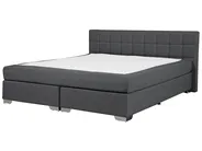 Divan Bed Fabric ADMIRAL 180 x 200 cm (EU Super King) Dark Grey_707986