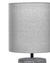 Ceramic Table Lamp Grey IDER_822363