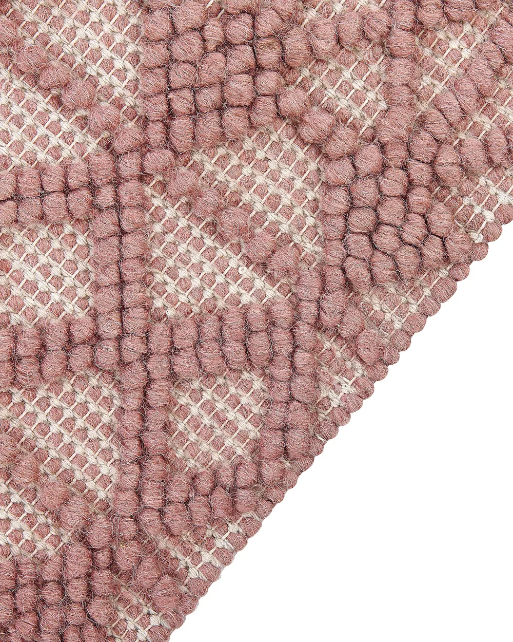 Vloerkleed ALUCRA Roze 160 x 230 cm Wol