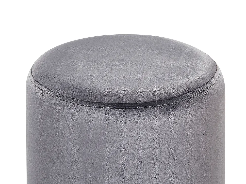Pouf BRIGITTE Velluto Grigio_782037