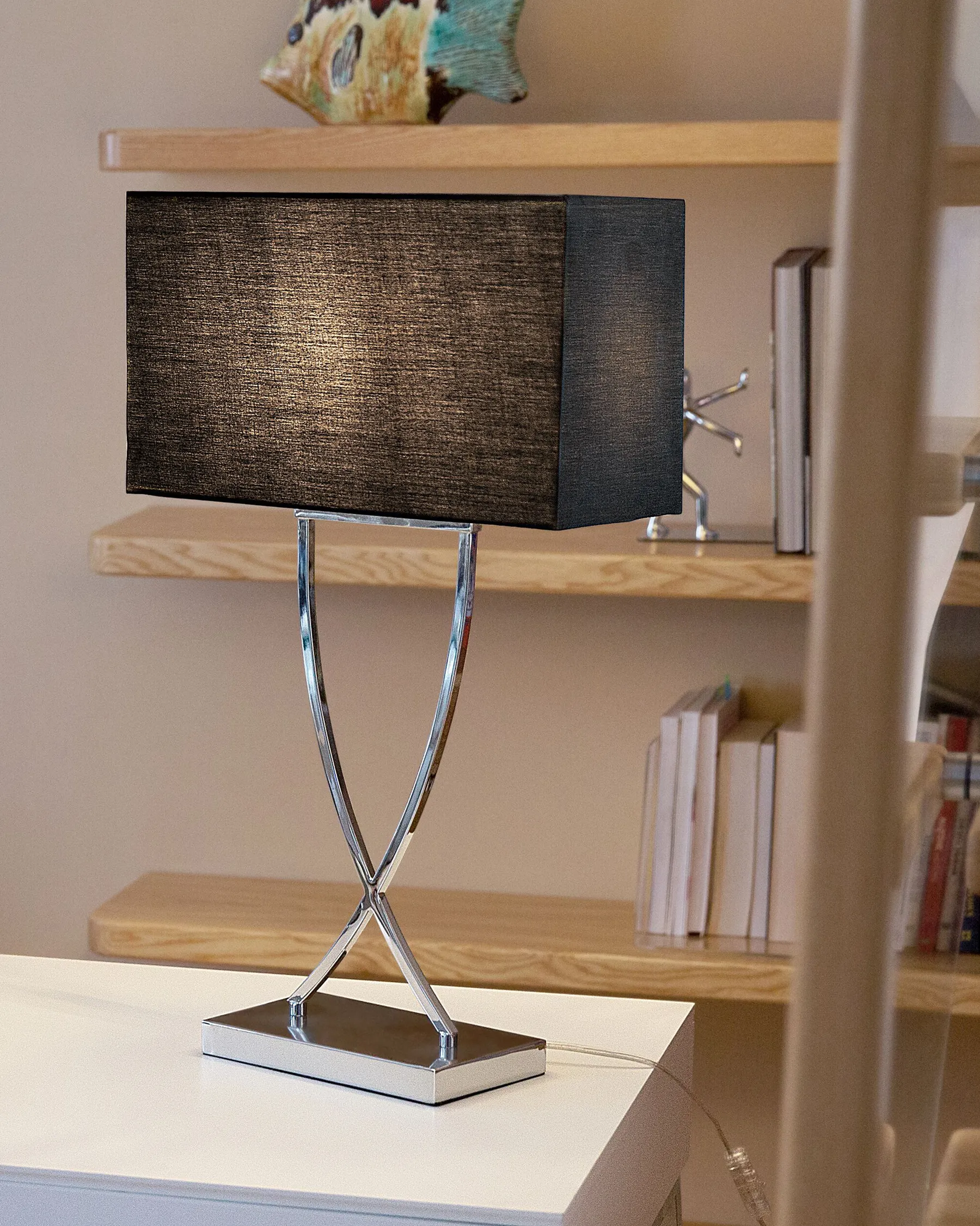Table Lamp YASUNI Metal Black_673279