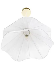 Lampadario PUNGWE Tessuto Bianco_1027555
