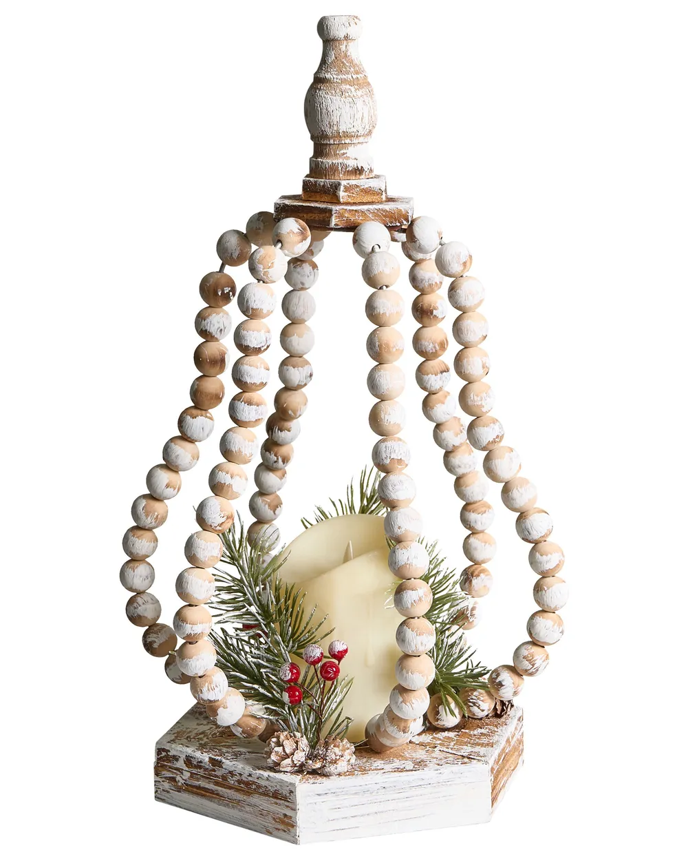 Christmas Decoration LED PETRUMA 40 cm Light Brown_1028250