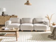 Modular Sofa 3 Seater AMLI Boucle Off-White_1070068