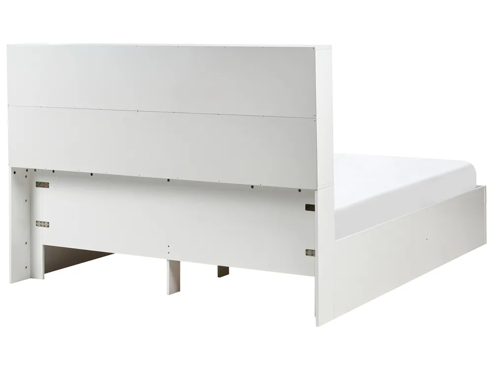 Bed with Storage Drawers TARARE White 180 x 200 cm (EU Super King)_1033181