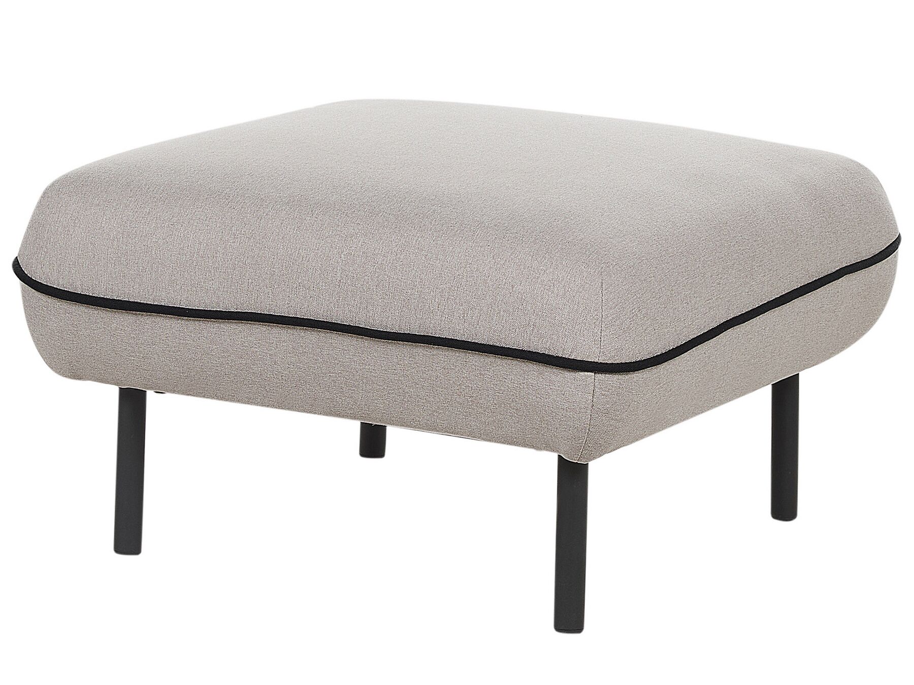 Ottoman en tissu gris clair TONSBERG_896888