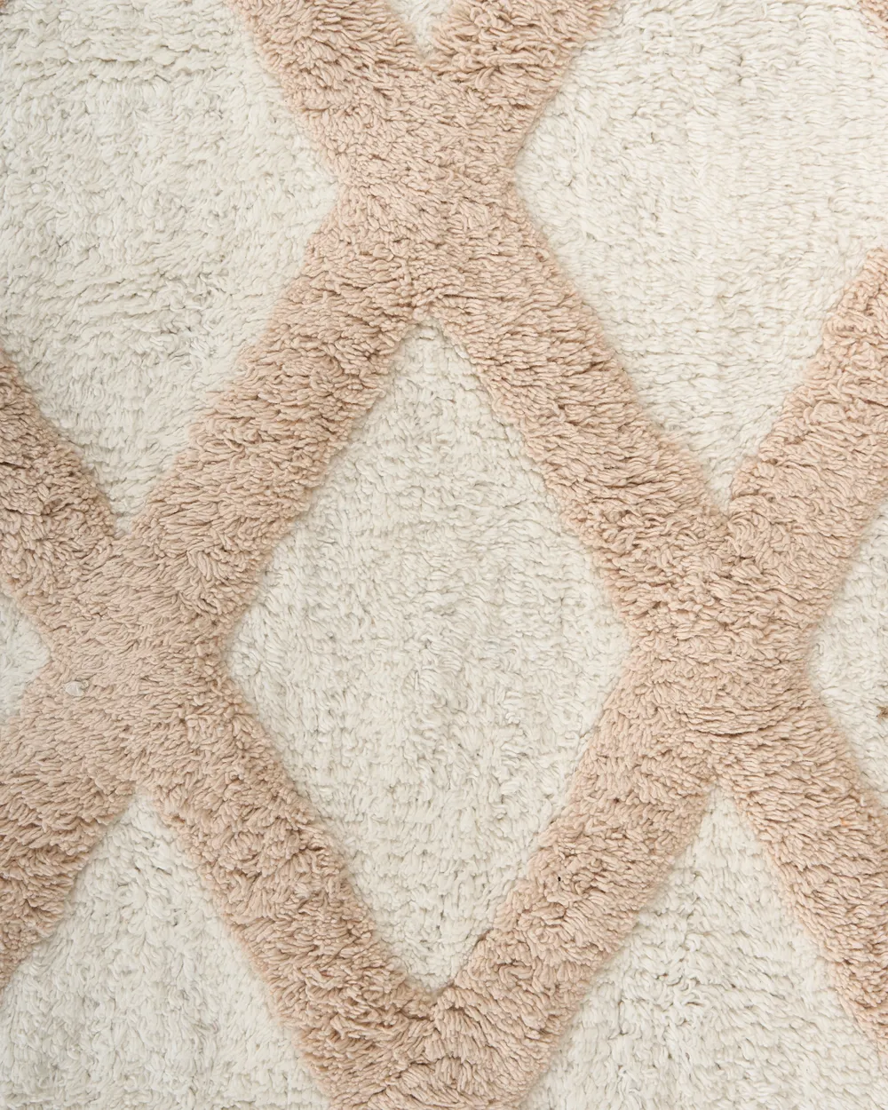 Kids Rug PUNSARI Light Beige 60 x 90 cm Cotton_1107603