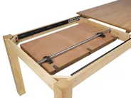 Extending Dining Table MADURA Natural Ash Wood 160/240 cm 90 cm_897138