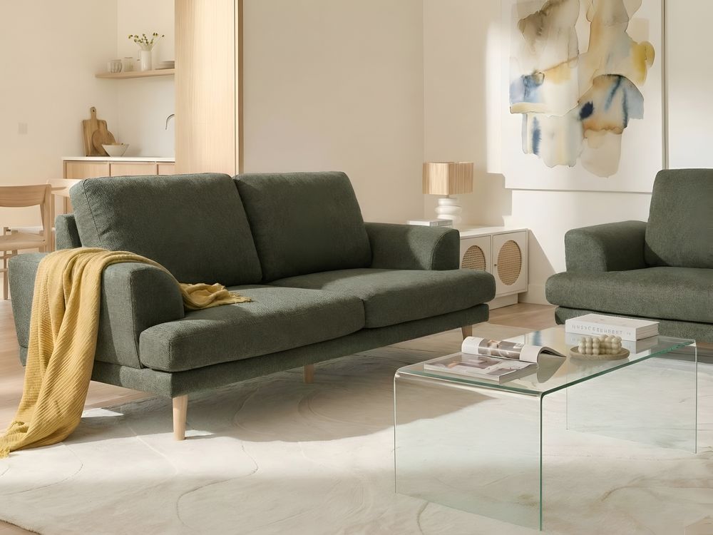 Sofa dla 3 osób KILDAL Zielony