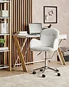 Desk Chair PRIDDY Boucle Off-White