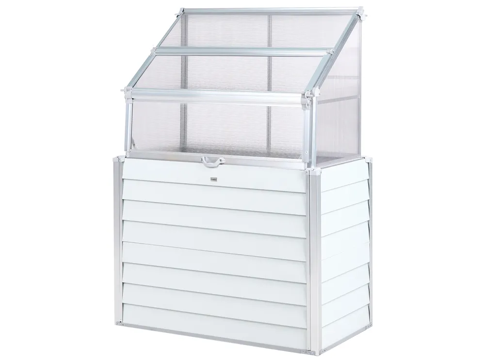 Szklarnia balkonowa NOVOLI Złamana biel 62 cm