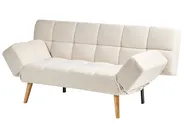 Sofa Bed 2 Seater INGARO Boucle Off-White_1067984