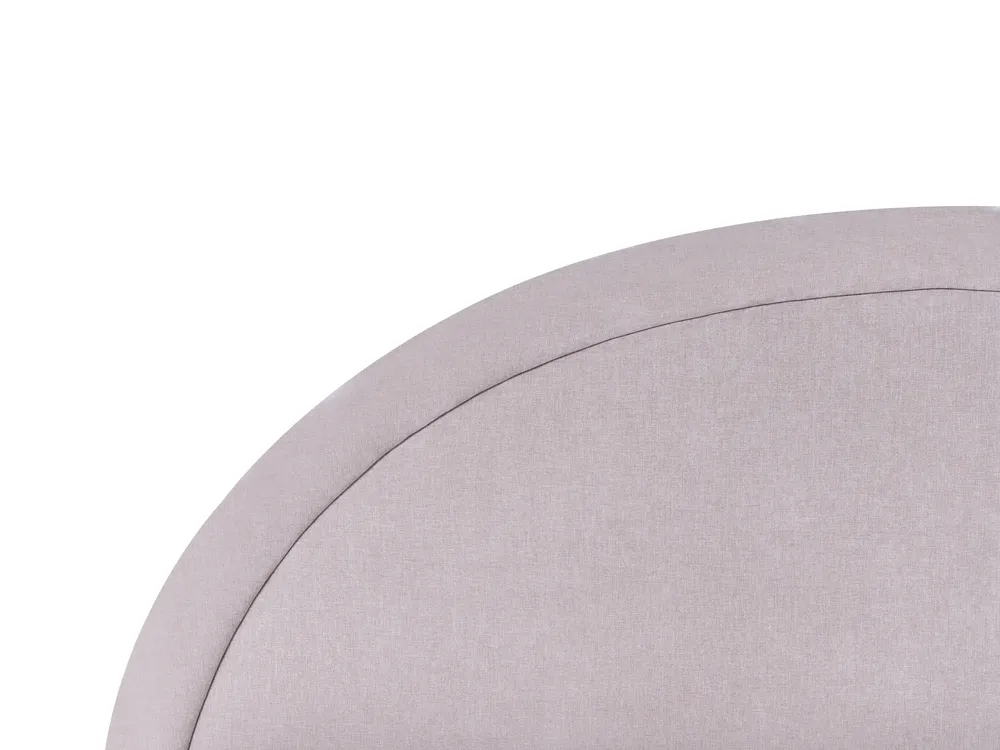 Letto contenitore MOUZON Ciniglia Tortora 140 x 200 cm_1019529