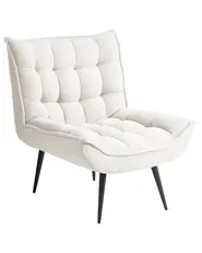 Armchair ALVESTA Boucle White_958759
