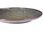 Zestaw 8 dużych talerzy THYME Kamionka Ciemnozielony_986557